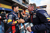GP BELGIO, (L to R): Sergio Perez (MEX) Red Bull Racing celebrates his second position with Christian Horner (GBR) Red Bull Racing Team Principal in parc ferme.
30.07.2023. Formula 1 World Championship, Rd 13, Belgian Grand Prix, Spa Francorchamps, Belgium, Gara Day.
- www.xpbimages.com, EMail: requests@xpbimages.com © Copyright: Moy / XPB Images