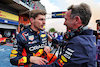 GP BELGIO, Gara winner Max Verstappen (NLD) Red Bull Racing celebrates with Christian Horner (GBR) Red Bull Racing Team Principal in parc ferme.
30.07.2023. Formula 1 World Championship, Rd 13, Belgian Grand Prix, Spa Francorchamps, Belgium, Gara Day.
- www.xpbimages.com, EMail: requests@xpbimages.com © Copyright: Moy / XPB Images