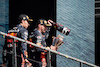 GP BELGIO, Gara winner Max Verstappen (NLD) Red Bull Racing celebrates on the podium with Sergio Perez (MEX) Red Bull Racing.
30.07.2023. Formula 1 World Championship, Rd 13, Belgian Grand Prix, Spa Francorchamps, Belgium, Gara Day.
- www.xpbimages.com, EMail: requests@xpbimages.com © Copyright: Bearne / XPB Images
