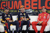 GP BELGIO, (L to R): Sergio Perez (MEX) Red Bull Racing; Max Verstappen (NLD) Red Bull Racing; e Charles Leclerc (MON) Ferrari, in the post race FIA Press Conference.
30.07.2023. Formula 1 World Championship, Rd 13, Belgian Grand Prix, Spa Francorchamps, Belgium, Gara Day.
- www.xpbimages.com, EMail: requests@xpbimages.com © Copyright: Bearne / XPB Images