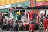 GP BELGIO, Zhou Guanyu (CHN) Alfa Romeo F1 Team C43 makes a pit stop.
30.07.2023. Formula 1 World Championship, Rd 13, Belgian Grand Prix, Spa Francorchamps, Belgium, Gara Day.
- www.xpbimages.com, EMail: requests@xpbimages.com © Copyright: XPB Images