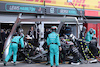GP BELGIO, Lewis Hamilton (GBR) Mercedes AMG F1 W14 makes a pit stop.
30.07.2023. Formula 1 World Championship, Rd 13, Belgian Grand Prix, Spa Francorchamps, Belgium, Gara Day.
- www.xpbimages.com, EMail: requests@xpbimages.com © Copyright: XPB Images
