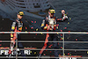 GP BELGIO, (L to R): Sergio Perez (MEX) Red Bull Racing e vincitore Max Verstappen (NLD) Red Bull Racing on the podium.
30.07.2023. Formula 1 World Championship, Rd 13, Belgian Grand Prix, Spa Francorchamps, Belgium, Gara Day.
 - www.xpbimages.com, EMail: requests@xpbimages.com © Copyright: Coates / XPB Images