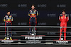 GP BELGIO, The podium (L to R): Sergio Perez (MEX) Red Bull Racing, second; Max Verstappen (NLD) Red Bull Racing, vincitore; Charles Leclerc (MON) Ferrari, third.
30.07.2023. Formula 1 World Championship, Rd 13, Belgian Grand Prix, Spa Francorchamps, Belgium, Gara Day.
 - www.xpbimages.com, EMail: requests@xpbimages.com © Copyright: Coates / XPB Images