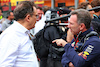 GP BELGIO, (L to R): Nicholas Tombazis (GRE) FIA Head of Single-Seater Technical Matters with Christian Horner (GBR) Red Bull Racing Team Principal on the grid.
30.07.2023. Formula 1 World Championship, Rd 13, Belgian Grand Prix, Spa Francorchamps, Belgium, Gara Day.
 - www.xpbimages.com, EMail: requests@xpbimages.com © Copyright: Coates / XPB Images