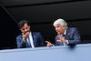 GP BELGIO, (L to R): Mohammed Bin Sulayem (UAE) FIA President with Jorge Viegas (ESP) FIM President.
30.07.2023. Formula 1 World Championship, Rd 13, Belgian Grand Prix, Spa Francorchamps, Belgium, Gara Day.
- www.xpbimages.com, EMail: requests@xpbimages.com © Copyright: Moy / XPB Images