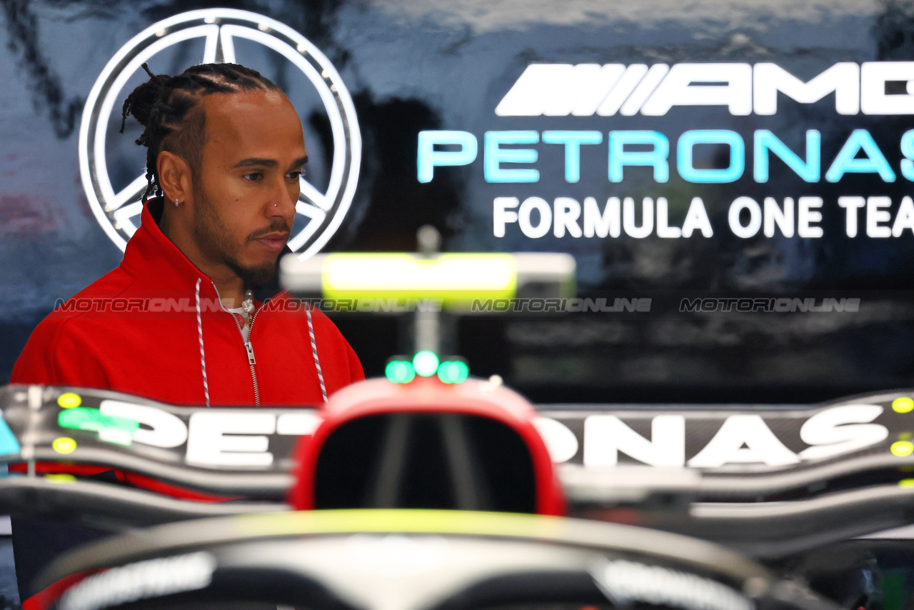 GP BELGIO, Lewis Hamilton (GBR) Mercedes AMG F1.

27.07.2023. Formula 1 World Championship, Rd 13, Belgian Grand Prix, Spa Francorchamps, Belgium, Preparation Day.

- www.xpbimages.com, EMail: requests@xpbimages.com © Copyright: Batchelor / XPB Images