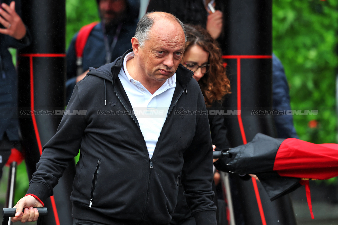 GP BELGIO, Frederic Vasseur (FRA) Ferrari Team Principal.

27.07.2023. Formula 1 World Championship, Rd 13, Belgian Grand Prix, Spa Francorchamps, Belgium, Preparation Day.

 - www.xpbimages.com, EMail: requests@xpbimages.com © Copyright: Rew / XPB Images