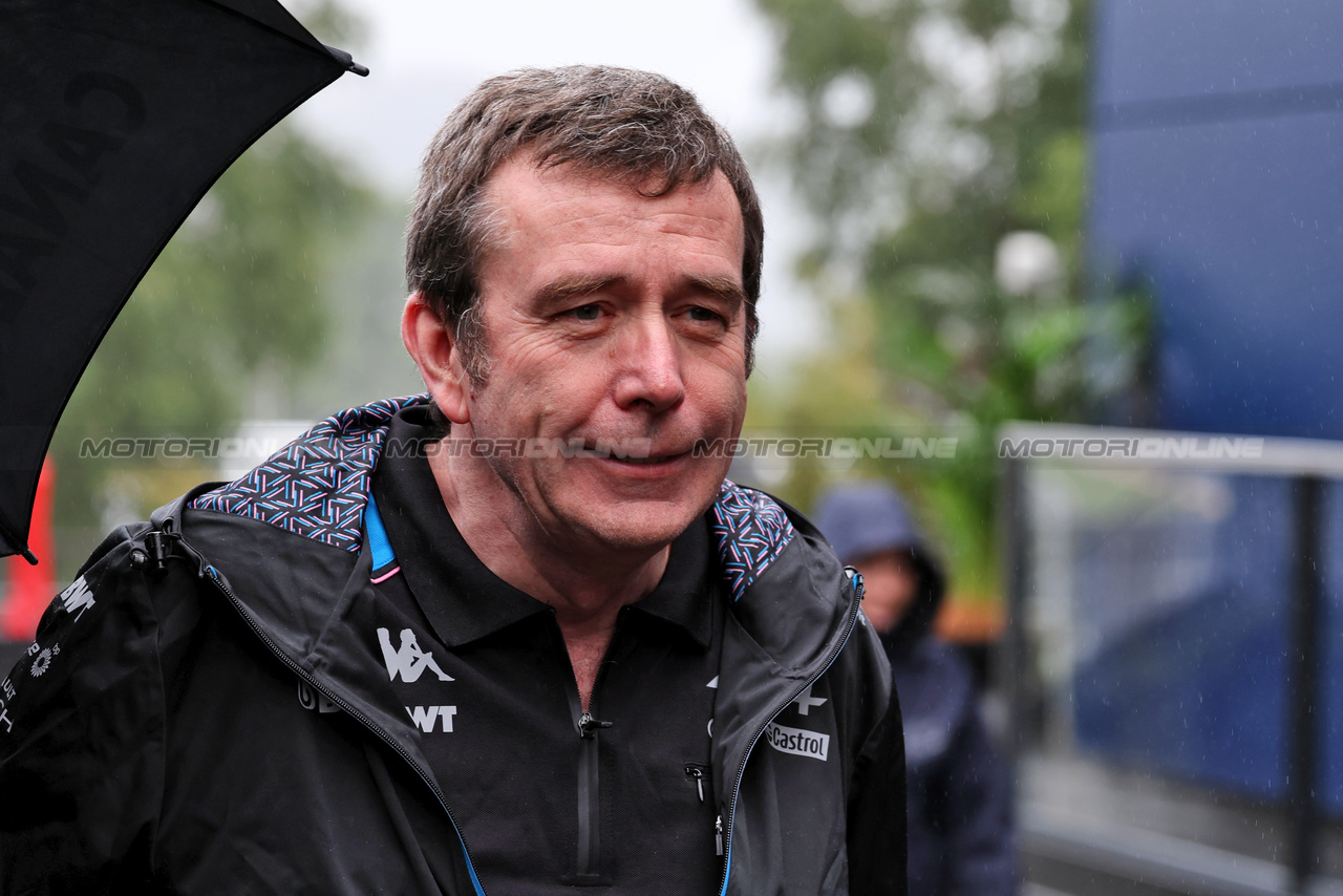 GP BELGIO, Bruno Famin (FRA) Alpine Motorsports Vice President.

27.07.2023. Formula 1 World Championship, Rd 13, Belgian Grand Prix, Spa Francorchamps, Belgium, Preparation Day.

- www.xpbimages.com, EMail: requests@xpbimages.com © Copyright: Moy / XPB Images