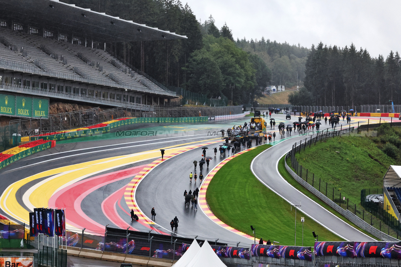GP BELGIO, Run for Anthoine Hubert.

27.07.2023. Formula 1 World Championship, Rd 13, Belgian Grand Prix, Spa Francorchamps, Belgium, Preparation Day.

- www.xpbimages.com, EMail: requests@xpbimages.com © Copyright: Moy / XPB Images