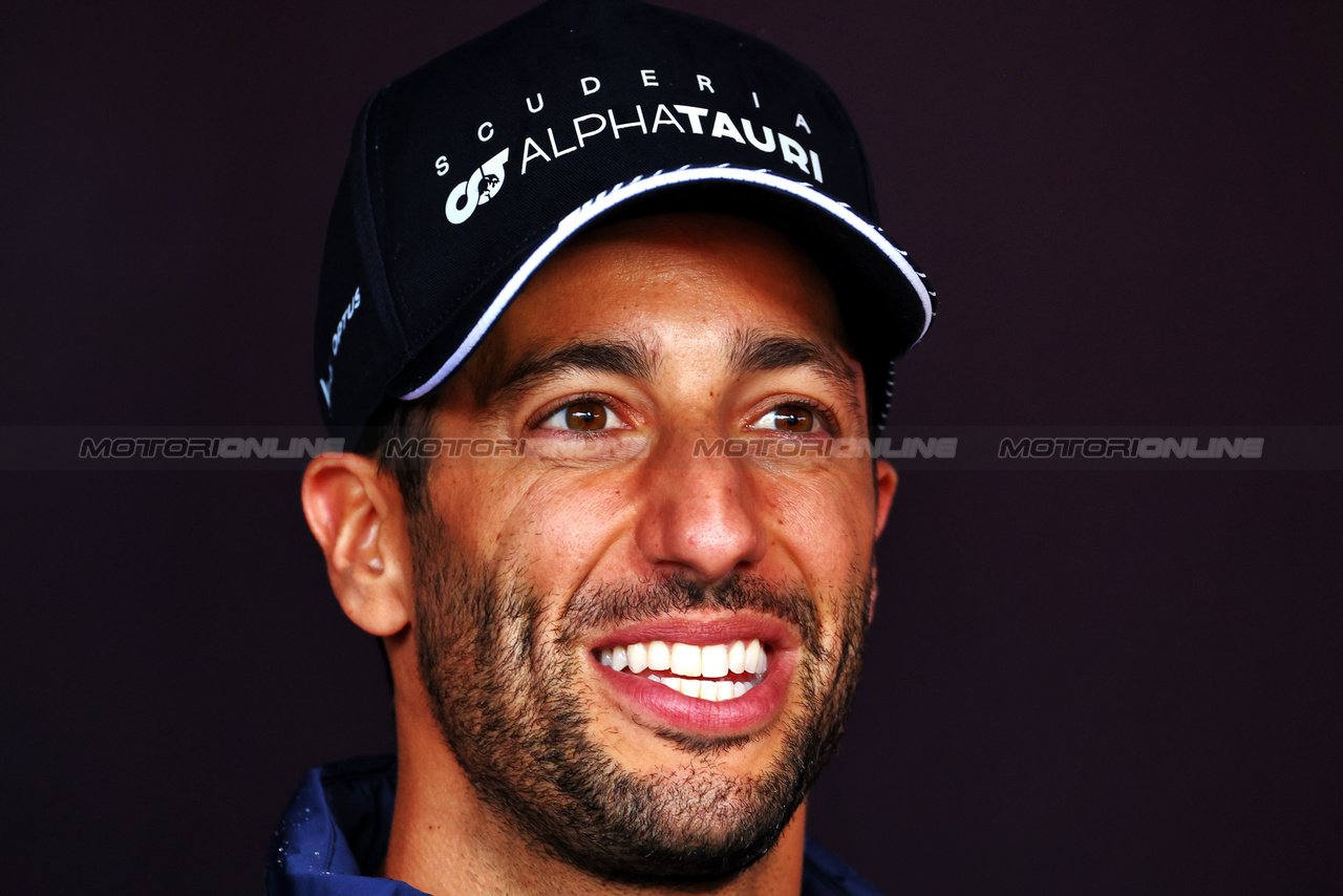 GP BELGIO, Daniel Ricciardo (AUS) AlphaTauri.

27.07.2023. Formula 1 World Championship, Rd 13, Belgian Grand Prix, Spa Francorchamps, Belgium, Preparation Day.

 - www.xpbimages.com, EMail: requests@xpbimages.com © Copyright: Coates / XPB Images