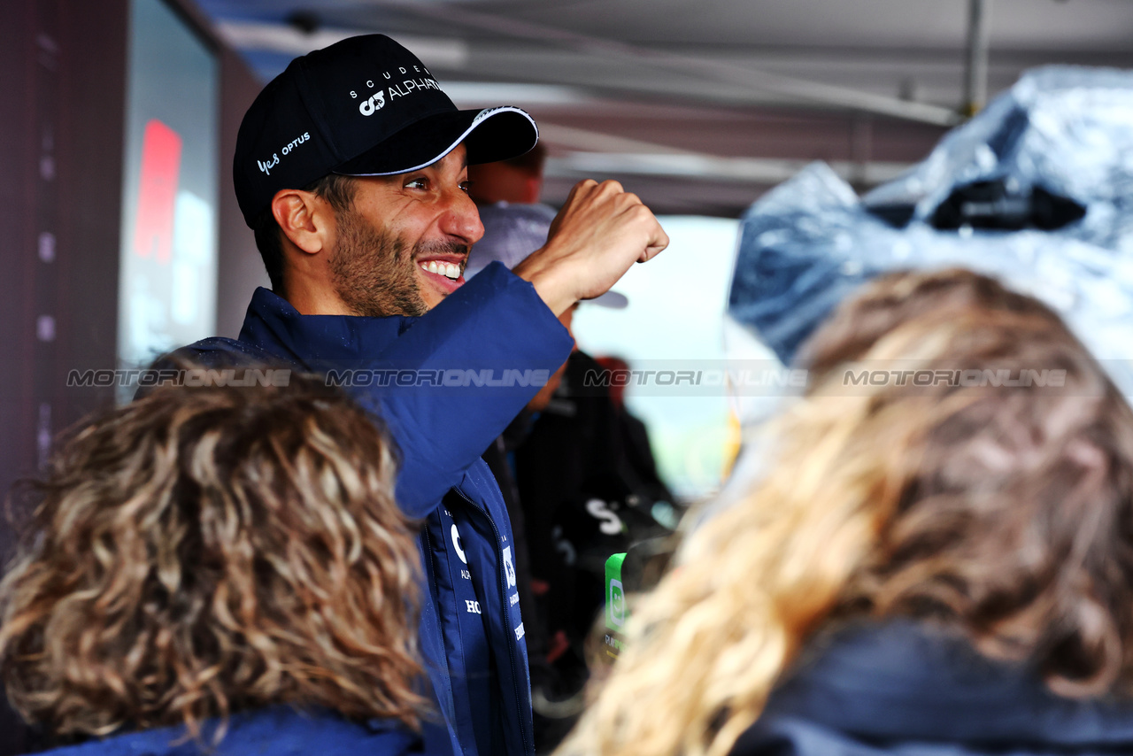 GP BELGIO, Daniel Ricciardo (AUS) AlphaTauri.

27.07.2023. Formula 1 World Championship, Rd 13, Belgian Grand Prix, Spa Francorchamps, Belgium, Preparation Day.

 - www.xpbimages.com, EMail: requests@xpbimages.com © Copyright: Coates / XPB Images