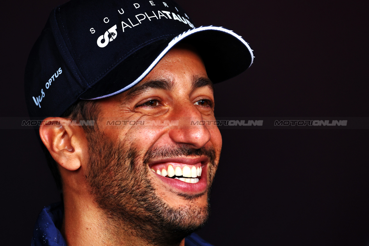GP BELGIO, Daniel Ricciardo (AUS) AlphaTauri.

27.07.2023. Formula 1 World Championship, Rd 13, Belgian Grand Prix, Spa Francorchamps, Belgium, Preparation Day.

 - www.xpbimages.com, EMail: requests@xpbimages.com © Copyright: Coates / XPB Images