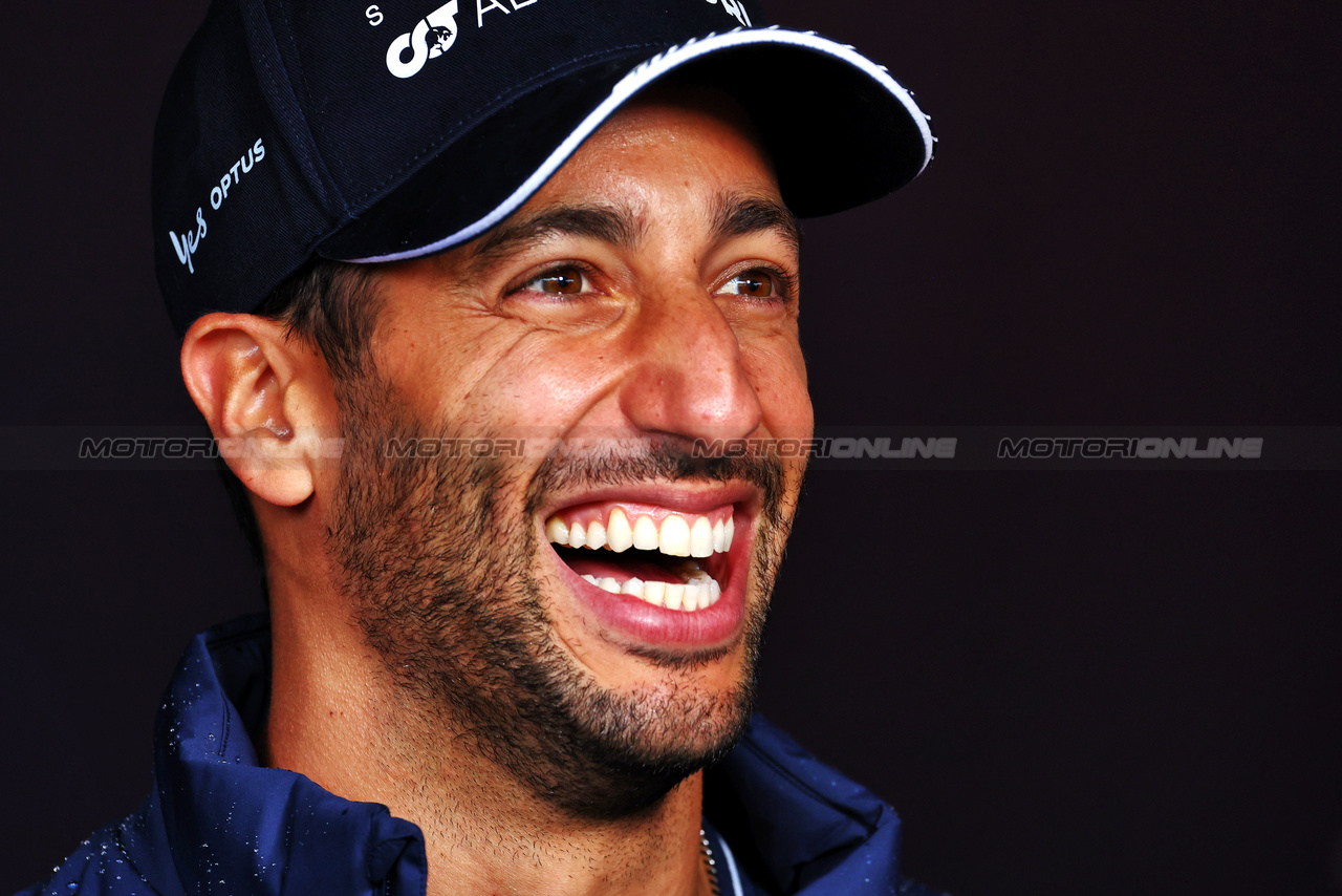 GP BELGIO, Daniel Ricciardo (AUS) AlphaTauri.

27.07.2023. Formula 1 World Championship, Rd 13, Belgian Grand Prix, Spa Francorchamps, Belgium, Preparation Day.

 - www.xpbimages.com, EMail: requests@xpbimages.com © Copyright: Coates / XPB Images