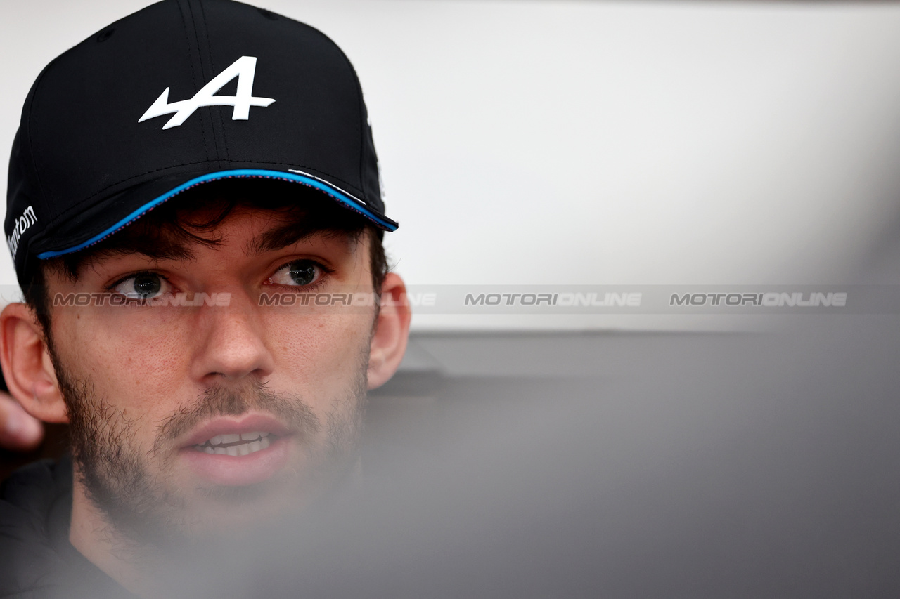 GP BELGIO, Pierre Gasly (FRA) Alpine F1 Team.

27.07.2023. Formula 1 World Championship, Rd 13, Belgian Grand Prix, Spa Francorchamps, Belgium, Preparation Day.

- www.xpbimages.com, EMail: requests@xpbimages.com © Copyright: Moy / XPB Images