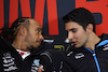 GP BELGIO, (L to R): Lewis Hamilton (GBR) Mercedes AMG F1 e Esteban Ocon (FRA) Alpine F1 Team in the FIA Press Conference.
27.07.2023. Formula 1 World Championship, Rd 13, Belgian Grand Prix, Spa Francorchamps, Belgium, Preparation Day.
 - www.xpbimages.com, EMail: requests@xpbimages.com © Copyright: Rew / XPB Images