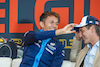 GP BELGIO, (L to R): Alexander Albon (THA) Williams Racing e Tom Clarkson (GBR) Journalist in the FIA Press Conference.
27.07.2023. Formula 1 World Championship, Rd 13, Belgian Grand Prix, Spa Francorchamps, Belgium, Preparation Day.
- www.xpbimages.com, EMail: requests@xpbimages.com © Copyright: Bearne / XPB Images
