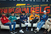 GP BELGIO, (L to R): Charles Leclerc (MON) Ferrari; Lance Stroll (CDN) Aston Martin F1 Team; Yuki Tsunoda (JPN) AlphaTauri; Lando Norris (GBR) McLaren; e Alexander Albon (THA) Williams Racing, in the FIA Press Conference.
27.07.2023. Formula 1 World Championship, Rd 13, Belgian Grand Prix, Spa Francorchamps, Belgium, Preparation Day.
- www.xpbimages.com, EMail: requests@xpbimages.com © Copyright: Bearne / XPB Images