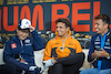 GP BELGIO, (L to R): Yuki Tsunoda (JPN) AlphaTauri; Lando Norris (GBR) McLaren; e Alexander Albon (THA) Williams Racing, in the FIA Press Conference.
27.07.2023. Formula 1 World Championship, Rd 13, Belgian Grand Prix, Spa Francorchamps, Belgium, Preparation Day.
- www.xpbimages.com, EMail: requests@xpbimages.com © Copyright: Bearne / XPB Images