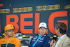GP BELGIO, (L to R): Lando Norris (GBR) McLaren; Alexander Albon (THA) Williams Racing; e Tom Clarkson (GBR) Journalist in the FIA Press Conference.
27.07.2023. Formula 1 World Championship, Rd 13, Belgian Grand Prix, Spa Francorchamps, Belgium, Preparation Day.
- www.xpbimages.com, EMail: requests@xpbimages.com © Copyright: Bearne / XPB Images