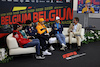 GP BELGIO, (L to R): Charles Leclerc (MON) Ferrari; Lance Stroll (CDN) Aston Martin F1 Team; Yuki Tsunoda (JPN) AlphaTauri; Lando Norris (GBR) McLaren; e Alexander Albon (THA) Williams Racing, in the FIA Press Conference.
27.07.2023. Formula 1 World Championship, Rd 13, Belgian Grand Prix, Spa Francorchamps, Belgium, Preparation Day.
 - www.xpbimages.com, EMail: requests@xpbimages.com © Copyright: Rew / XPB Images