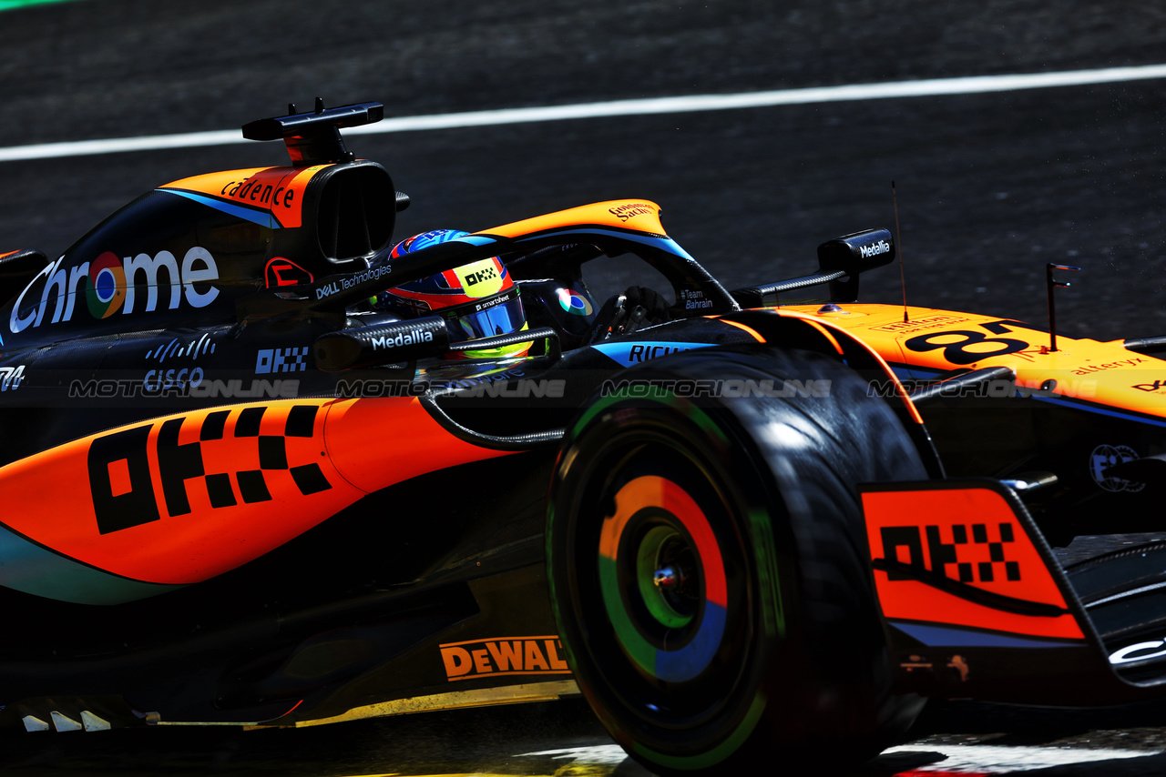 GP BELGIO, Oscar Piastri (AUS) McLaren MCL60.

29.07.2023. Formula 1 World Championship, Rd 13, Belgian Grand Prix, Spa Francorchamps, Belgium, Sprint Day.

 - www.xpbimages.com, EMail: requests@xpbimages.com © Copyright: Coates / XPB Images