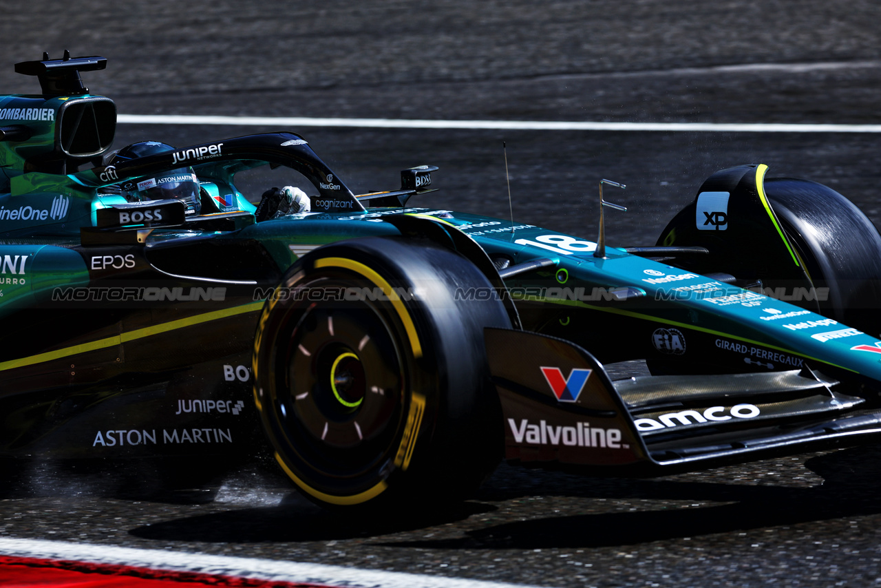 GP BELGIO, Lance Stroll (CDN) Aston Martin F1 Team AMR23.

29.07.2023. Formula 1 World Championship, Rd 13, Belgian Grand Prix, Spa Francorchamps, Belgium, Sprint Day.

 - www.xpbimages.com, EMail: requests@xpbimages.com © Copyright: Coates / XPB Images