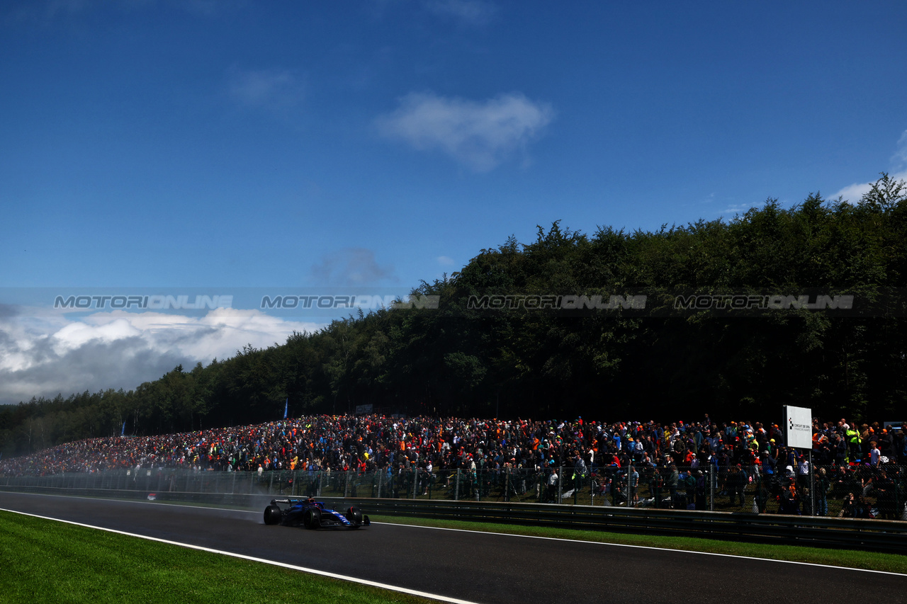 GP BELGIO, Alexander Albon (THA) Williams Racing FW45.

29.07.2023. Formula 1 World Championship, Rd 13, Belgian Grand Prix, Spa Francorchamps, Belgium, Sprint Day.

 - www.xpbimages.com, EMail: requests@xpbimages.com © Copyright: Coates / XPB Images