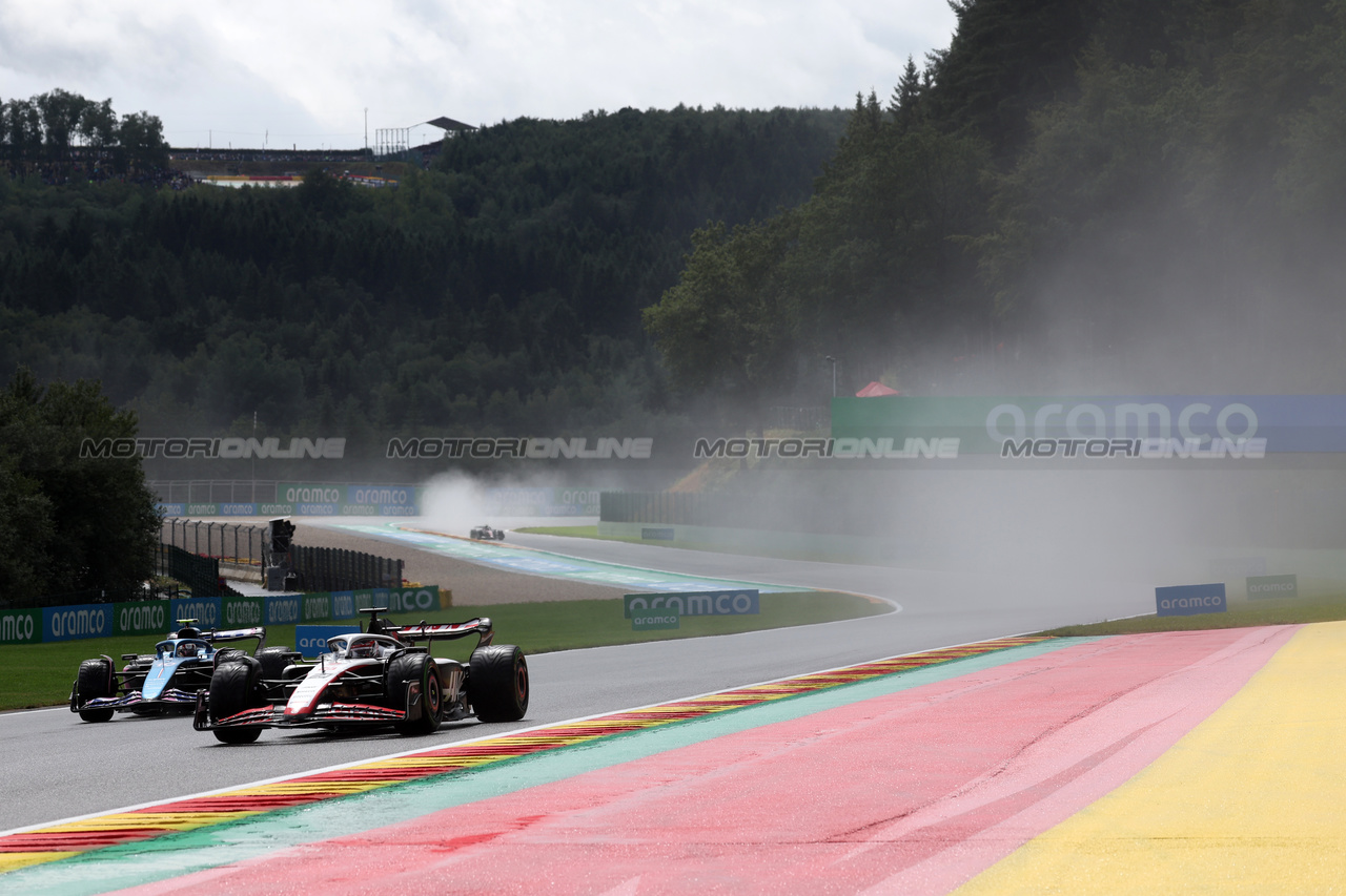 GP BELGIO, Kevin Magnussen (DEN) Haas VF-23.

29.07.2023. Formula 1 World Championship, Rd 13, Belgian Grand Prix, Spa Francorchamps, Belgium, Sprint Day.

 - www.xpbimages.com, EMail: requests@xpbimages.com © Copyright: Rew / XPB Images