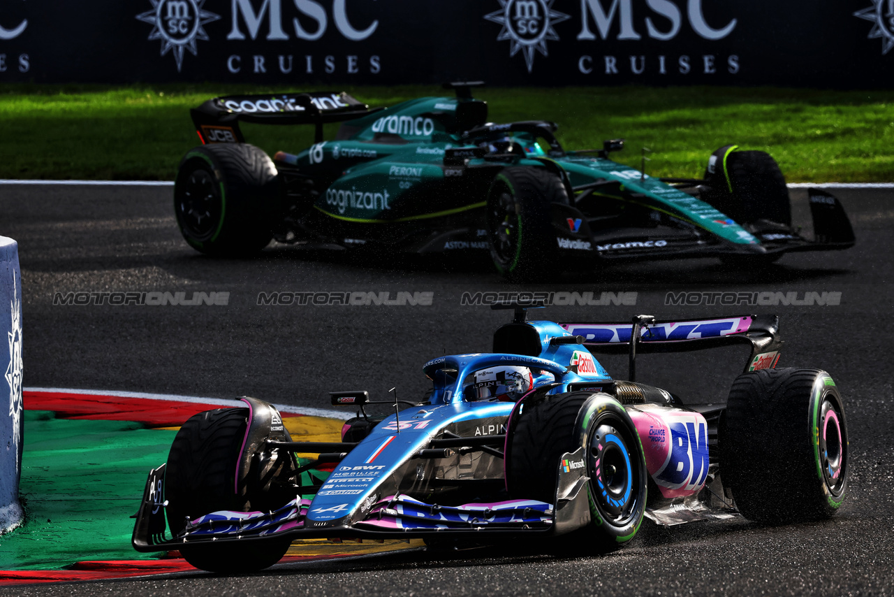 GP BELGIO, Esteban Ocon (FRA) Alpine F1 Team A523.

29.07.2023. Formula 1 World Championship, Rd 13, Belgian Grand Prix, Spa Francorchamps, Belgium, Sprint Day.

 - www.xpbimages.com, EMail: requests@xpbimages.com © Copyright: Coates / XPB Images