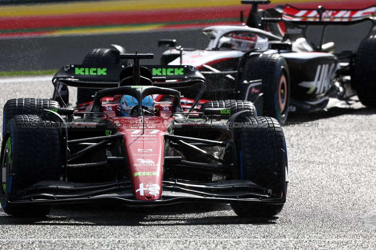 GP BELGIO, Valtteri Bottas (FIN) Alfa Romeo F1 Team C43.

29.07.2023. Formula 1 World Championship, Rd 13, Belgian Grand Prix, Spa Francorchamps, Belgium, Sprint Day.

- www.xpbimages.com, EMail: requests@xpbimages.com © Copyright: Batchelor / XPB Images