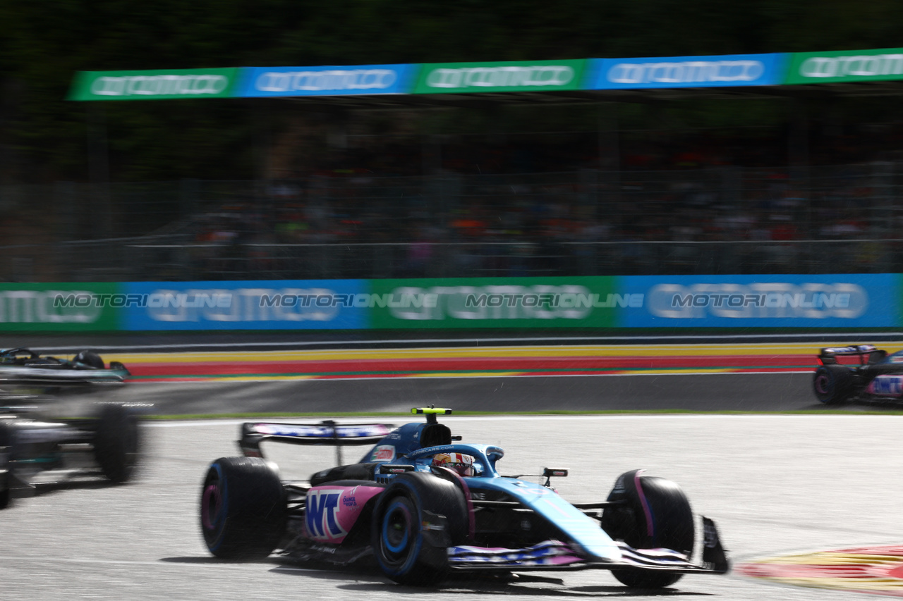 GP BELGIO, Pierre Gasly (FRA) Alpine F1 Team A523.

29.07.2023. Formula 1 World Championship, Rd 13, Belgian Grand Prix, Spa Francorchamps, Belgium, Sprint Day.

- www.xpbimages.com, EMail: requests@xpbimages.com © Copyright: Batchelor / XPB Images