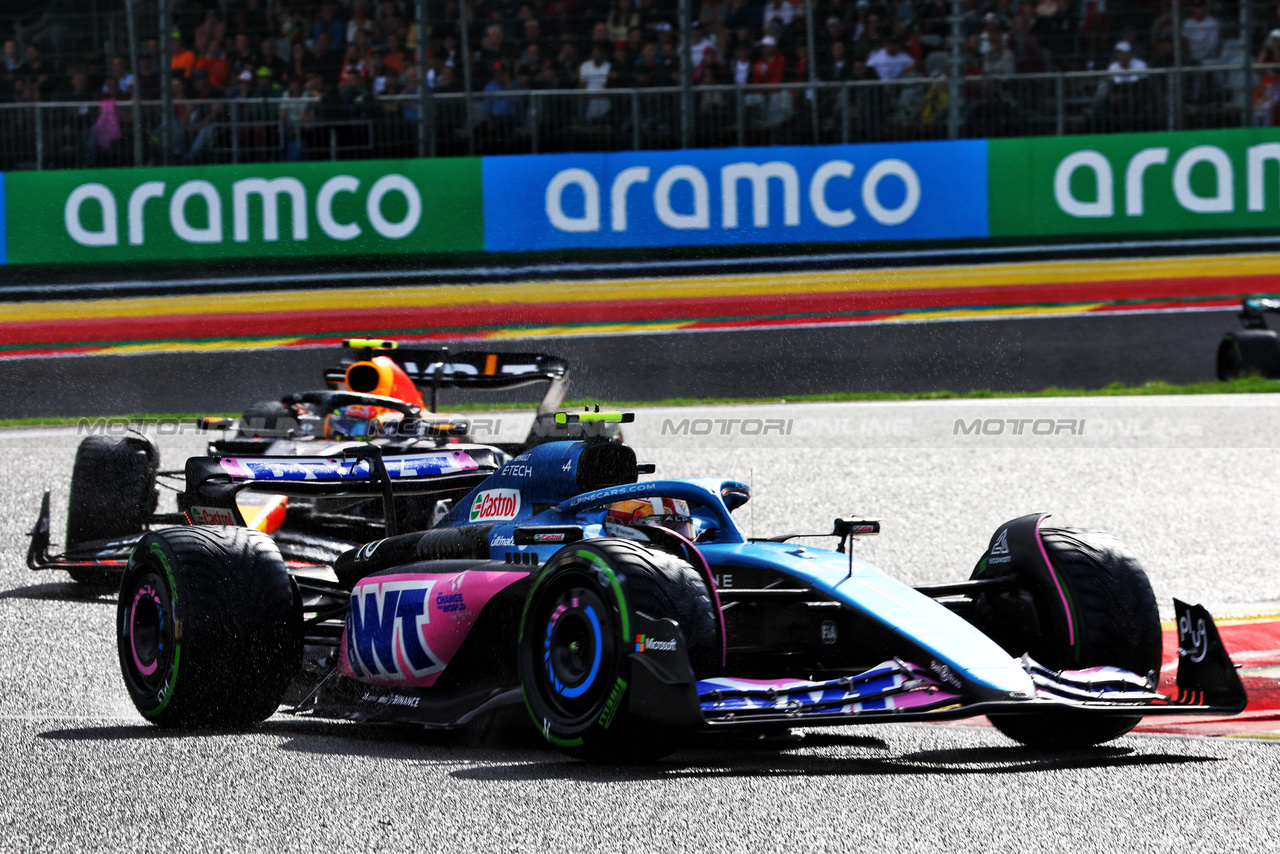 GP BELGIO, Pierre Gasly (FRA) Alpine F1 Team A523.

29.07.2023. Formula 1 World Championship, Rd 13, Belgian Grand Prix, Spa Francorchamps, Belgium, Sprint Day.

- www.xpbimages.com, EMail: requests@xpbimages.com © Copyright: Batchelor / XPB Images