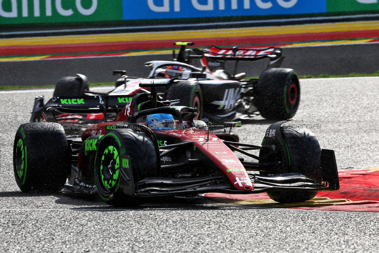 GP BELGIO, Valtteri Bottas (FIN) Alfa Romeo F1 Team C43.

29.07.2023. Formula 1 World Championship, Rd 13, Belgian Grand Prix, Spa Francorchamps, Belgium, Sprint Day.

- www.xpbimages.com, EMail: requests@xpbimages.com © Copyright: Batchelor / XPB Images