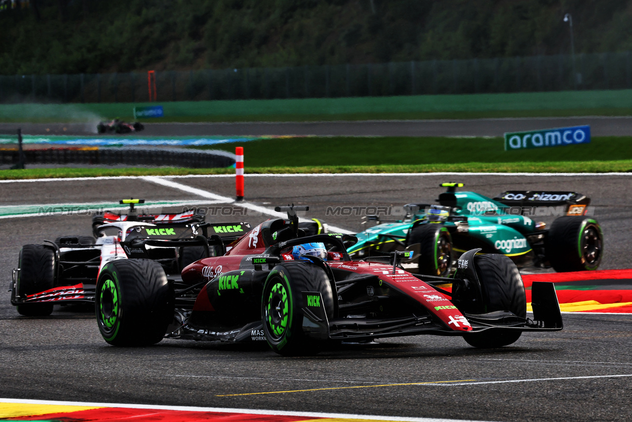 GP BELGIO, Valtteri Bottas (FIN) Alfa Romeo F1 Team C43.

29.07.2023. Formula 1 World Championship, Rd 13, Belgian Grand Prix, Spa Francorchamps, Belgium, Sprint Day.

- www.xpbimages.com, EMail: requests@xpbimages.com © Copyright: Batchelor / XPB Images