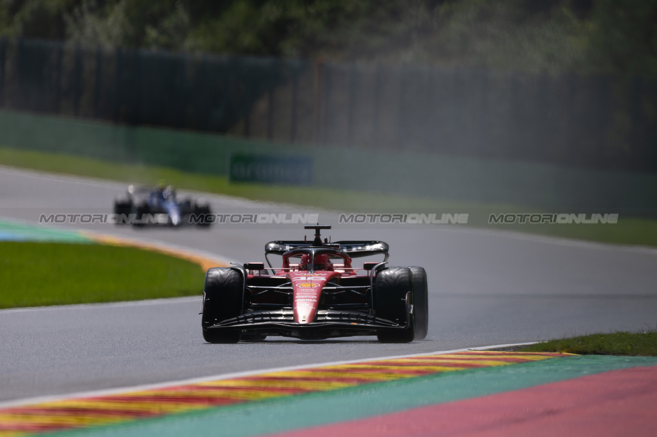 GP BELGIO, Charles Leclerc (MON) Ferrari SF-23.

29.07.2023. Formula 1 World Championship, Rd 13, Belgian Grand Prix, Spa Francorchamps, Belgium, Sprint Day.

 - www.xpbimages.com, EMail: requests@xpbimages.com © Copyright: Rew / XPB Images