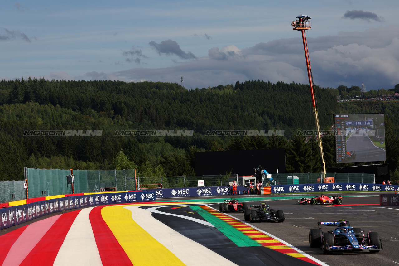 GP BELGIO, Pierre Gasly (FRA) Alpine F1 Team A523.

29.07.2023. Formula 1 World Championship, Rd 13, Belgian Grand Prix, Spa Francorchamps, Belgium, Sprint Day.

- www.xpbimages.com, EMail: requests@xpbimages.com © Copyright: Batchelor / XPB Images