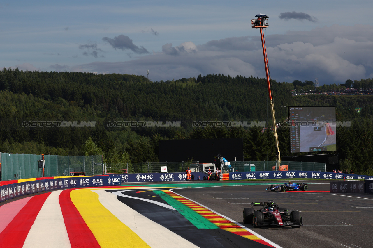 GP BELGIO, Valtteri Bottas (FIN) Alfa Romeo F1 Team C43.

29.07.2023. Formula 1 World Championship, Rd 13, Belgian Grand Prix, Spa Francorchamps, Belgium, Sprint Day.

- www.xpbimages.com, EMail: requests@xpbimages.com © Copyright: Batchelor / XPB Images