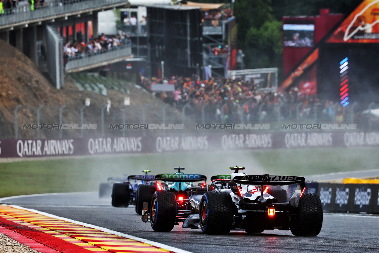 GP BELGIO, Yuki Tsunoda (JPN) AlphaTauri AT04.

29.07.2023. Formula 1 World Championship, Rd 13, Belgian Grand Prix, Spa Francorchamps, Belgium, Sprint Day.

 - www.xpbimages.com, EMail: requests@xpbimages.com © Copyright: Coates / XPB Images