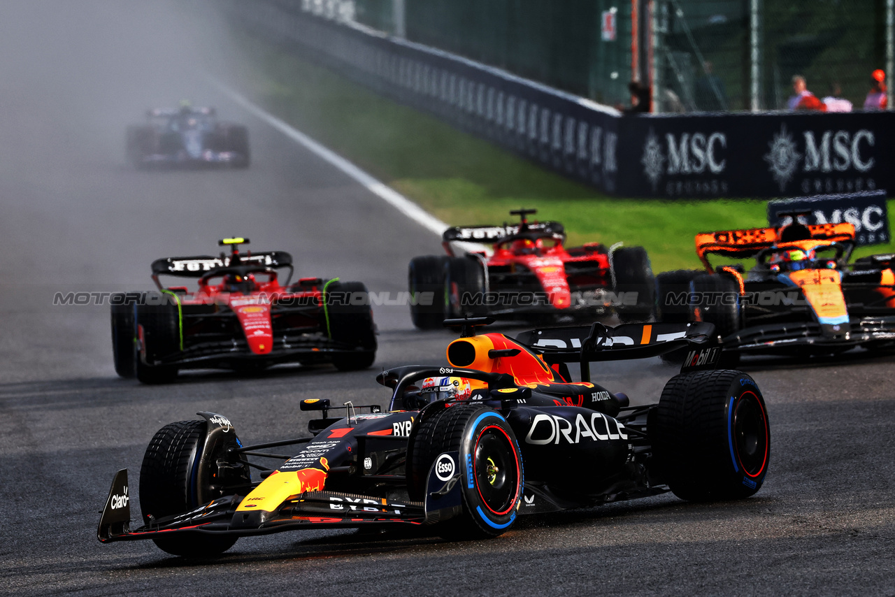 GP BELGIO, Max Verstappen (NLD) Red Bull Racing RB19.

29.07.2023. Formula 1 World Championship, Rd 13, Belgian Grand Prix, Spa Francorchamps, Belgium, Sprint Day.

 - www.xpbimages.com, EMail: requests@xpbimages.com © Copyright: Coates / XPB Images