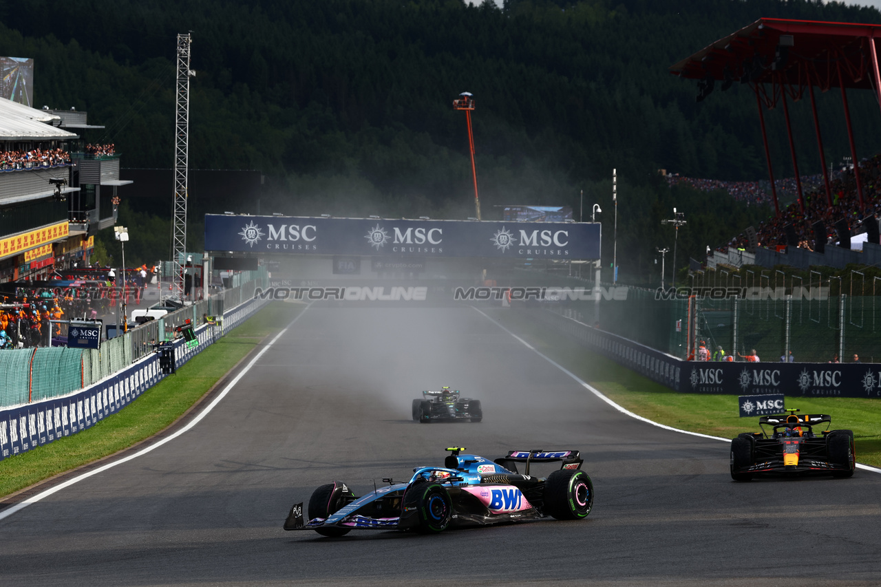 GP BELGIO, Pierre Gasly (FRA) Alpine F1 Team A523.

29.07.2023. Formula 1 World Championship, Rd 13, Belgian Grand Prix, Spa Francorchamps, Belgium, Sprint Day.

 - www.xpbimages.com, EMail: requests@xpbimages.com © Copyright: Coates / XPB Images
