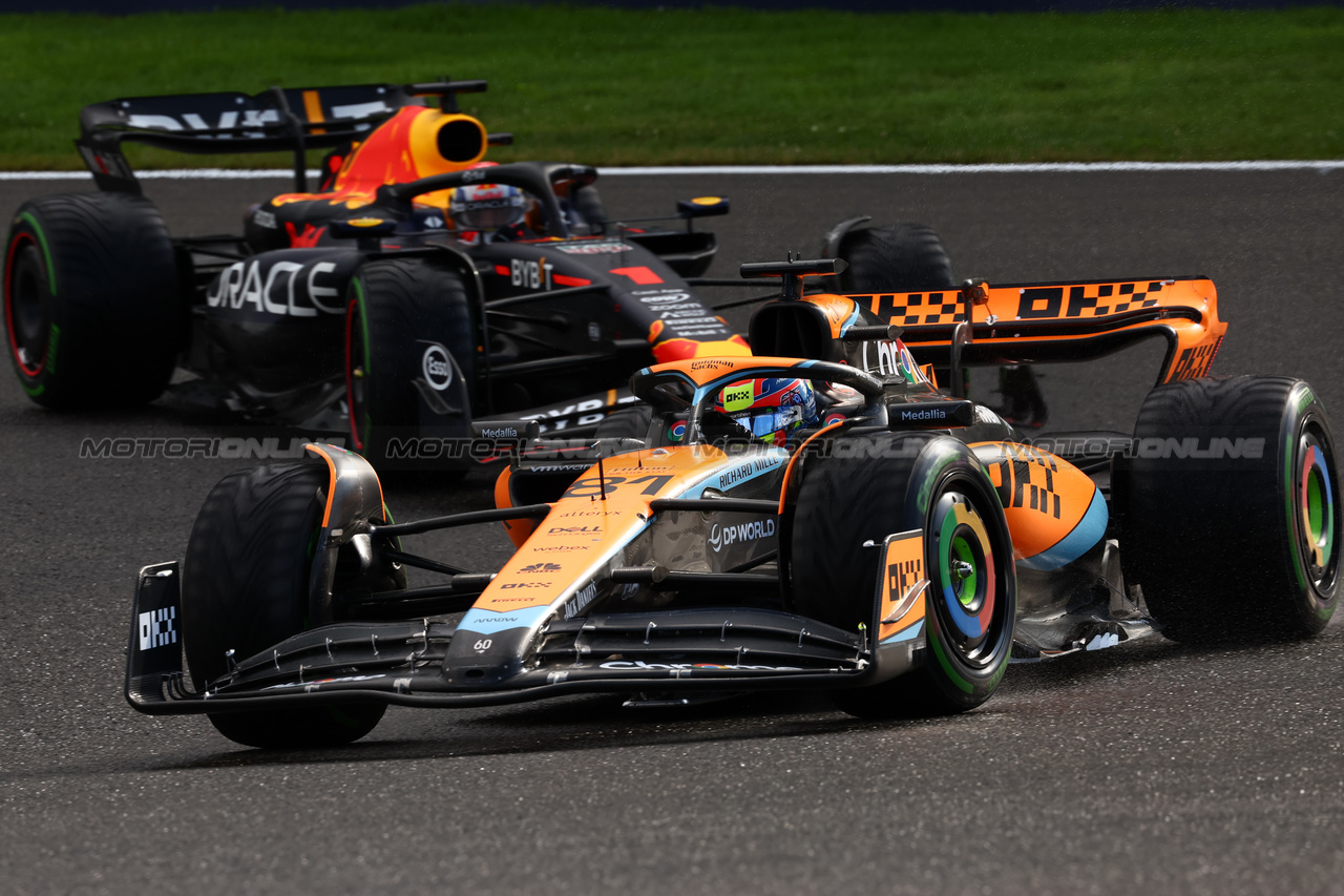 GP BELGIO, Oscar Piastri (AUS) McLaren MCL60.

29.07.2023. Formula 1 World Championship, Rd 13, Belgian Grand Prix, Spa Francorchamps, Belgium, Sprint Day.

 - www.xpbimages.com, EMail: requests@xpbimages.com © Copyright: Coates / XPB Images