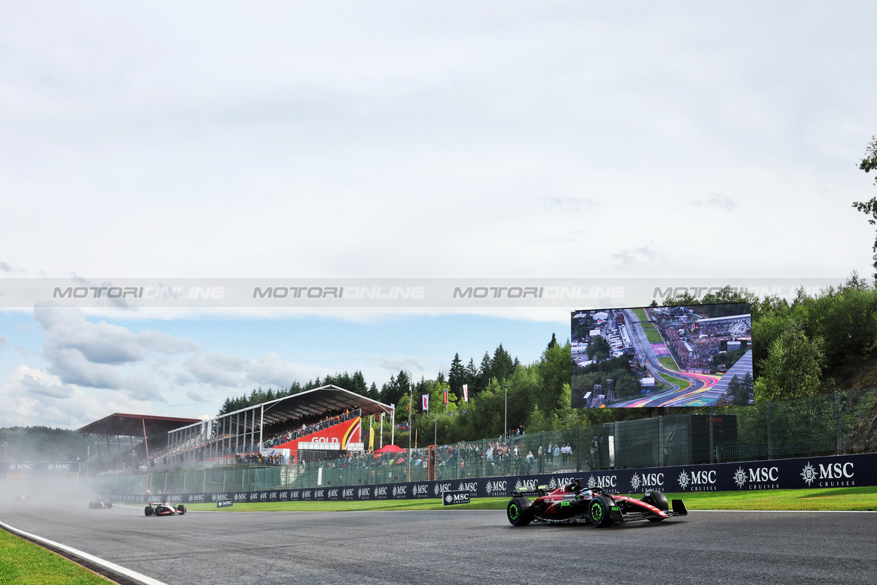 GP BELGIO, Valtteri Bottas (FIN) Alfa Romeo F1 Team C43.

29.07.2023. Formula 1 World Championship, Rd 13, Belgian Grand Prix, Spa Francorchamps, Belgium, Sprint Day.

- www.xpbimages.com, EMail: requests@xpbimages.com © Copyright: Bearne / XPB Images