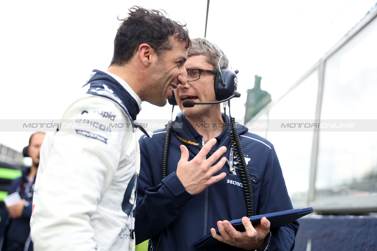 GP BELGIO, Daniel Ricciardo (AUS) AlphaTauri on the grid.

29.07.2023. Formula 1 World Championship, Rd 13, Belgian Grand Prix, Spa Francorchamps, Belgium, Sprint Day.

- www.xpbimages.com, EMail: requests@xpbimages.com © Copyright: Bearne / XPB Images