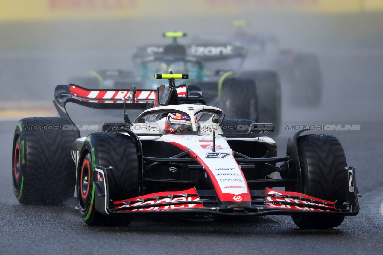 GP BELGIO, Nico Hulkenberg (GER) Haas VF-23.

29.07.2023. Formula 1 World Championship, Rd 13, Belgian Grand Prix, Spa Francorchamps, Belgium, Sprint Day.

 - www.xpbimages.com, EMail: requests@xpbimages.com © Copyright: Rew / XPB Images
