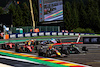 GP BELGIO, Sergio Perez (MEX) Red Bull Racing RB19 e Lewis Hamilton (GBR) Mercedes AMG F1 W14 battle for position.
29.07.2023. Formula 1 World Championship, Rd 13, Belgian Grand Prix, Spa Francorchamps, Belgium, Sprint Day.
- www.xpbimages.com, EMail: requests@xpbimages.com © Copyright: Batchelor / XPB Images