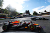 GP BELGIO, Sergio Perez (MEX) Red Bull Racing RB19 e Lewis Hamilton (GBR) Mercedes AMG F1 W14 battle for position.
29.07.2023. Formula 1 World Championship, Rd 13, Belgian Grand Prix, Spa Francorchamps, Belgium, Sprint Day.
- www.xpbimages.com, EMail: requests@xpbimages.com © Copyright: Bearne / XPB Images