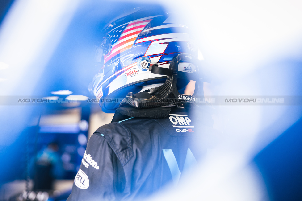 GP BELGIO, Logan Sargeant (USA) Williams Racing.

28.07.2023. Formula 1 World Championship, Rd 13, Belgian Grand Prix, Spa Francorchamps, Belgium, Qualifiche Day.

- www.xpbimages.com, EMail: requests@xpbimages.com © Copyright: Bearne / XPB Images