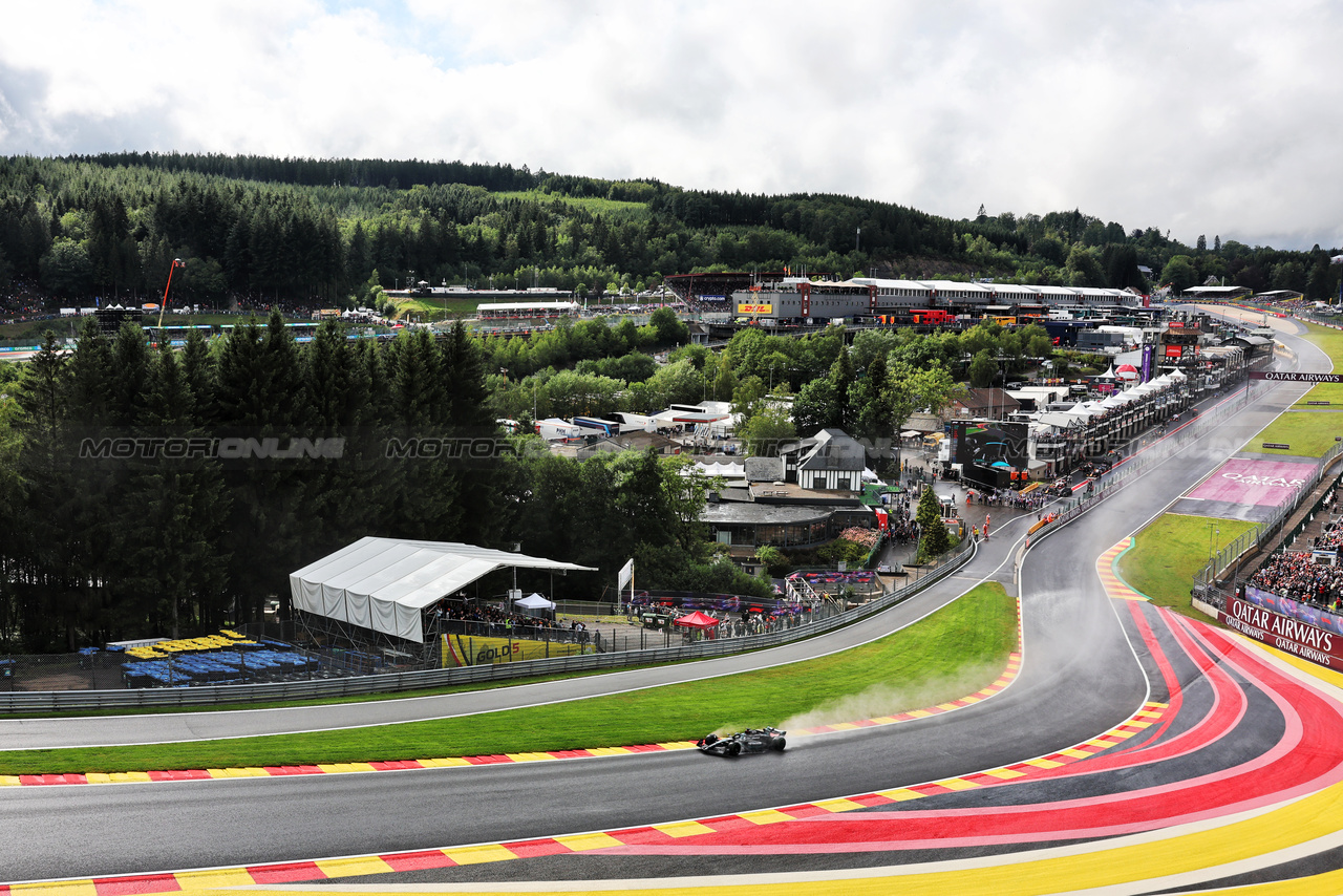 GP BELGIO, George Russell (GBR) Mercedes AMG F1 W14.

28.07.2023. Formula 1 World Championship, Rd 13, Belgian Grand Prix, Spa Francorchamps, Belgium, Qualifiche Day.

 - www.xpbimages.com, EMail: requests@xpbimages.com © Copyright: Rew / XPB Images