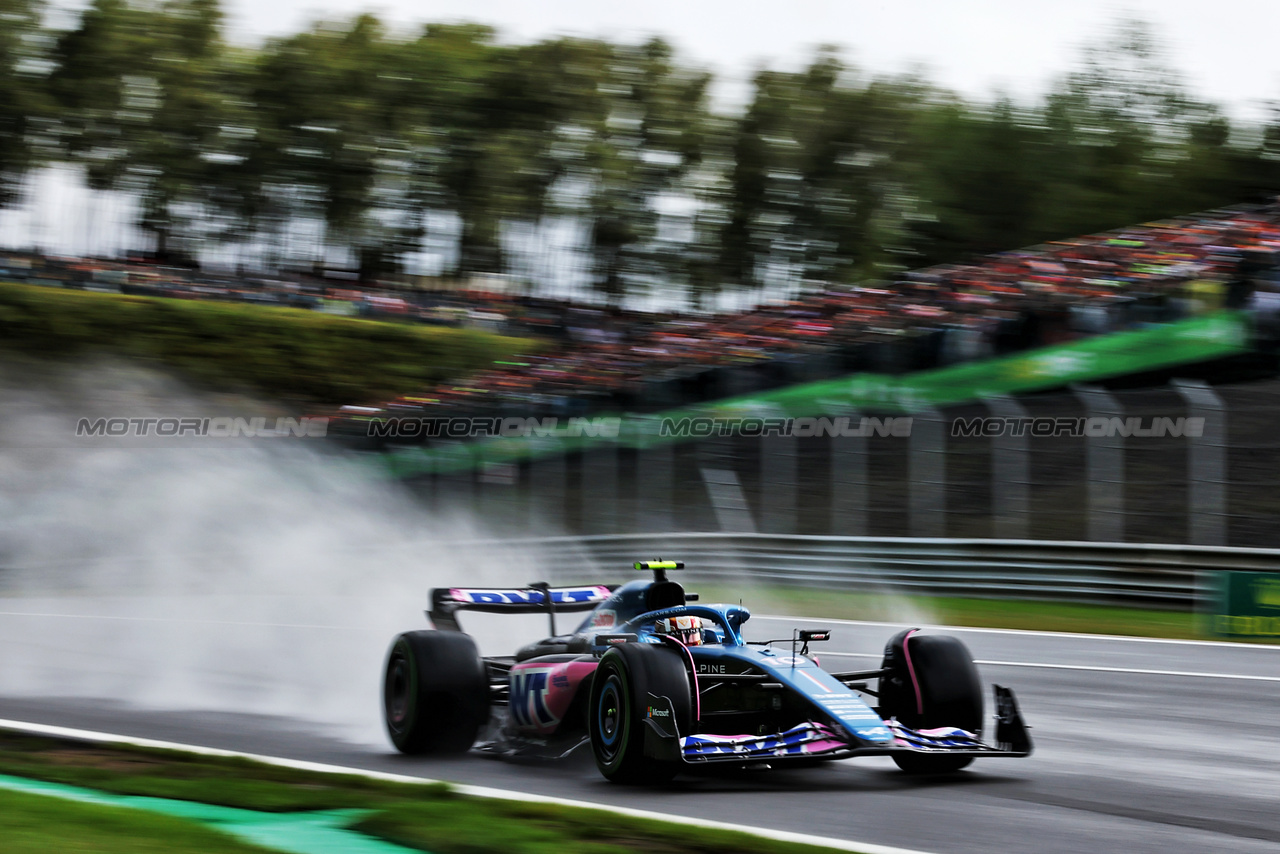 GP BELGIO, Pierre Gasly (FRA) Alpine F1 Team A523.

28.07.2023. Formula 1 World Championship, Rd 13, Belgian Grand Prix, Spa Francorchamps, Belgium, Qualifiche Day.

- www.xpbimages.com, EMail: requests@xpbimages.com © Copyright: Moy / XPB Images